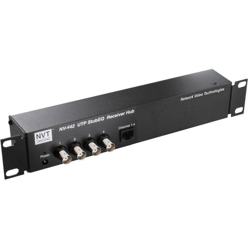 NV442 NVT (NETWRK VDO TECHNOLOGIES) 4CH STUB EQ ACTVE RECEIVER HUB