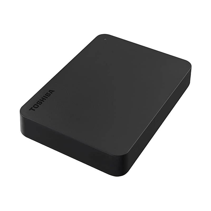 Canvio Basics 4TB Portable External Hard Drive USB 3.0, Black - HDTB440XK3CA