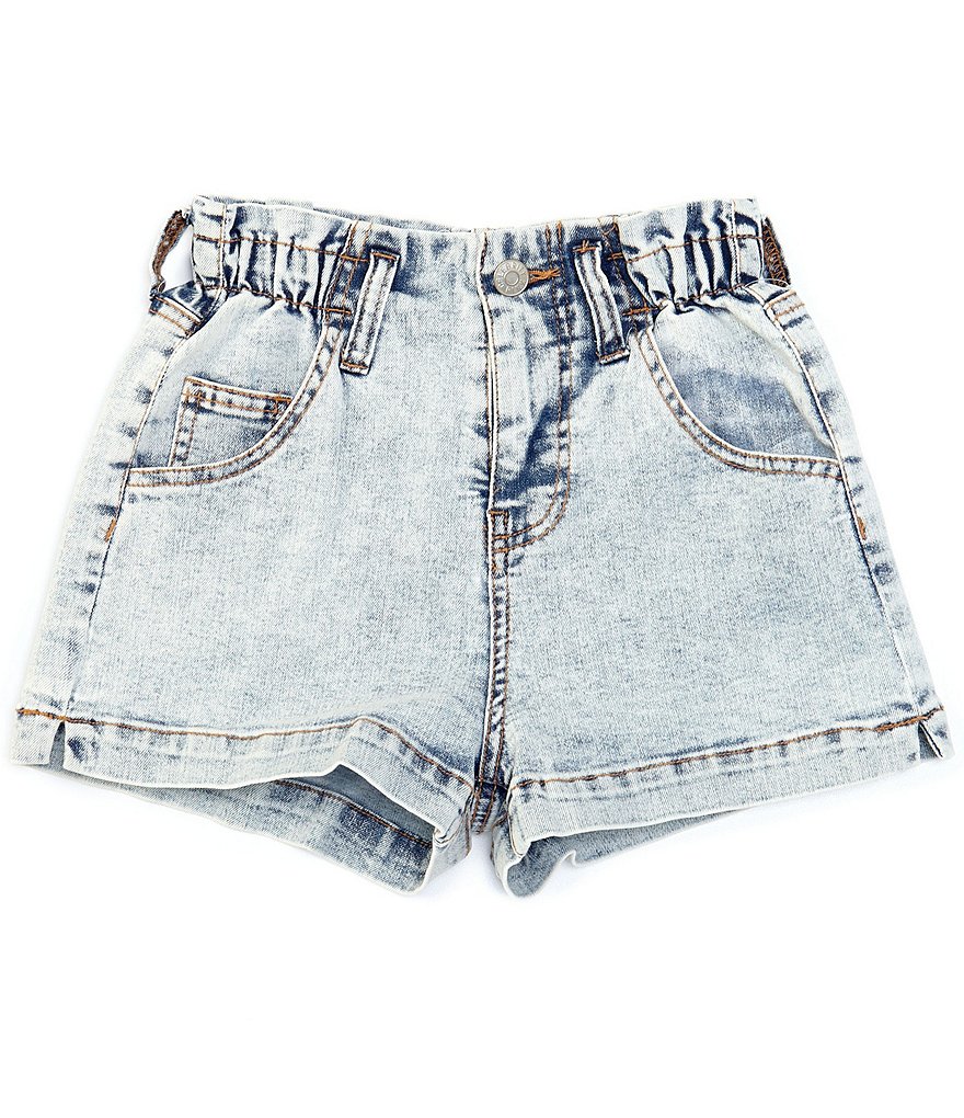 Celebrity Pink Big Girls 7-16 High-Rise Denim Shorts