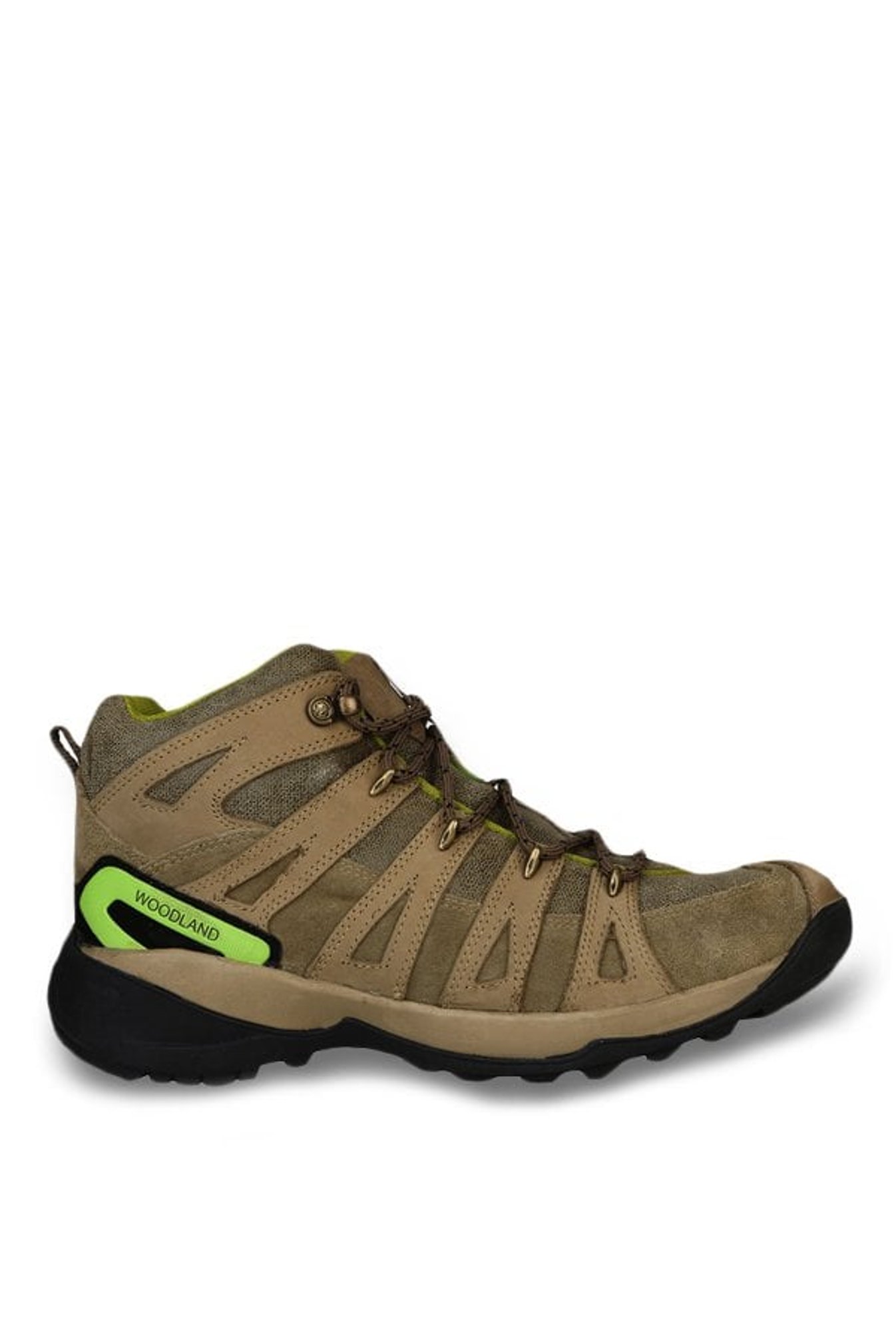 Woodland Men's Khaki & Olive Casual Boots