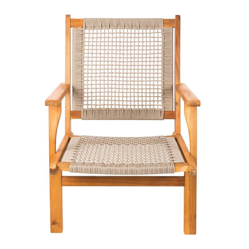 Vega Natural Stain Outdoor Patio Chair - Balkene Home