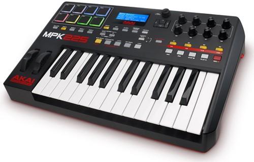 Akai MPK225 25-Key Compact Keyboard and Pad Controller