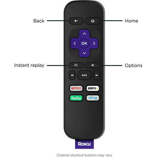 Roku Express | HD Streaming Media Player, incl. HDMI cable (2019/latest model)