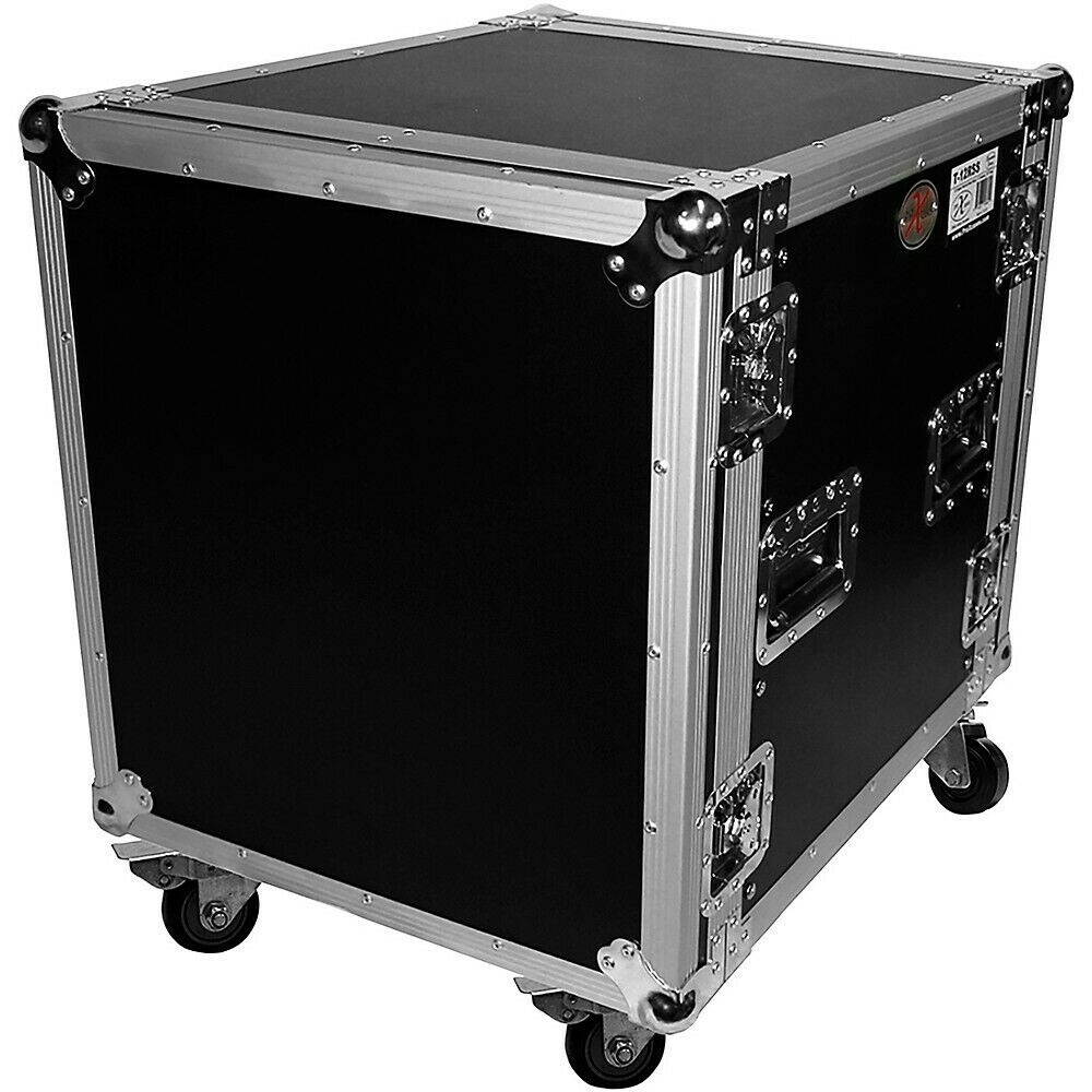 ProX T-12RSS 12U Space Amp Rack Mount ATA Flight Case 19 Inch Depth W/Casters