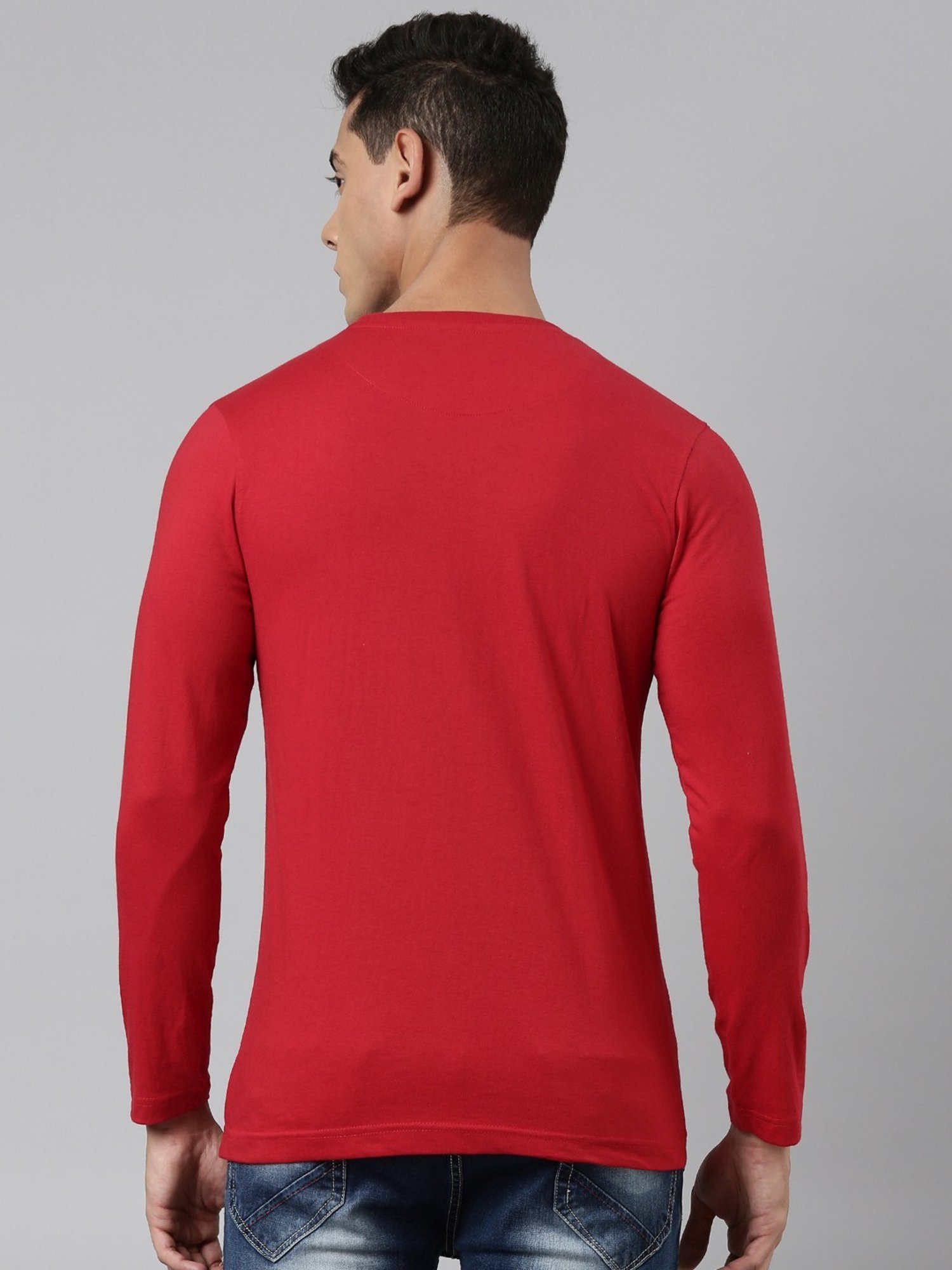 Dixcy Scott Originals Red Cotton Comfort Fit T-Shirt