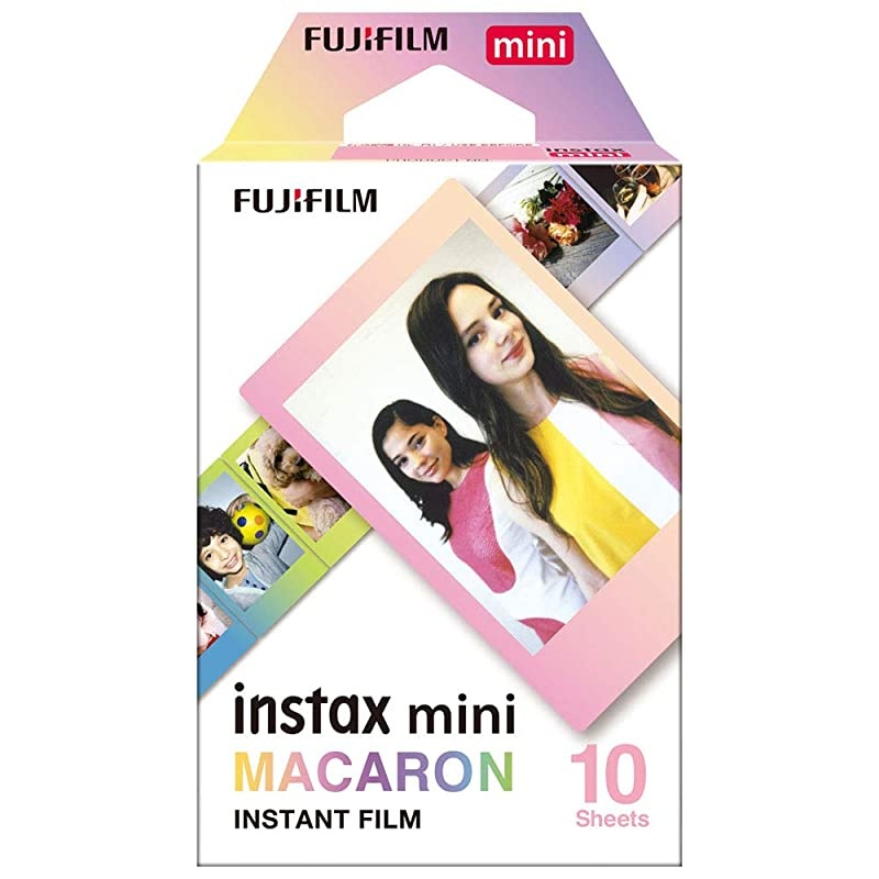 Instax Mini Macaron Instant Film+ Instax Mini Mermaid Tail Film+ Cleaning Cloth