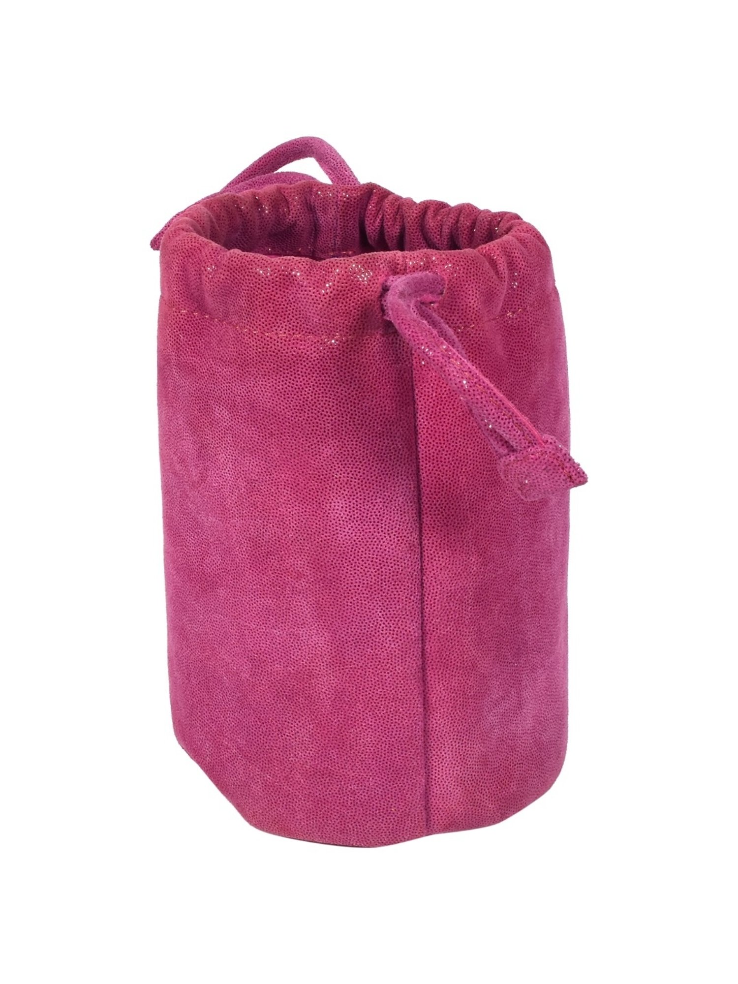 SASSORA IVORY Pink Leather Embellished Handbag