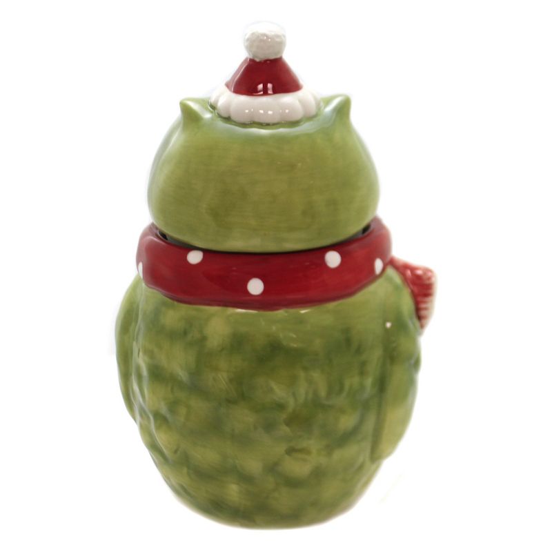 Tabletop 9.5" Owl Cookie Jar Bird Wisdom Treats Cosmos Gifts Corp.  -  Food Storage Containers