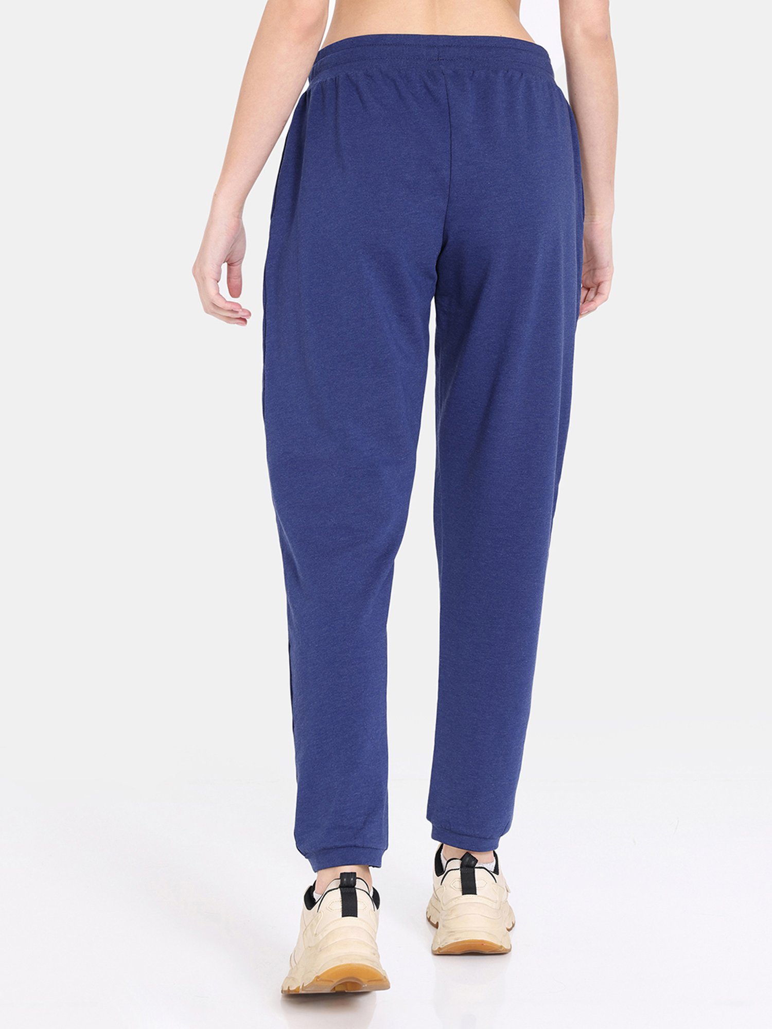 Zelocity by Zivame Blue Printed Track Pants