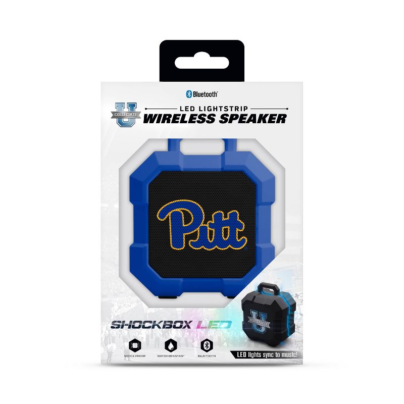 NCAA Pitt Panthers LED ShockBox Bluetooth Speaker