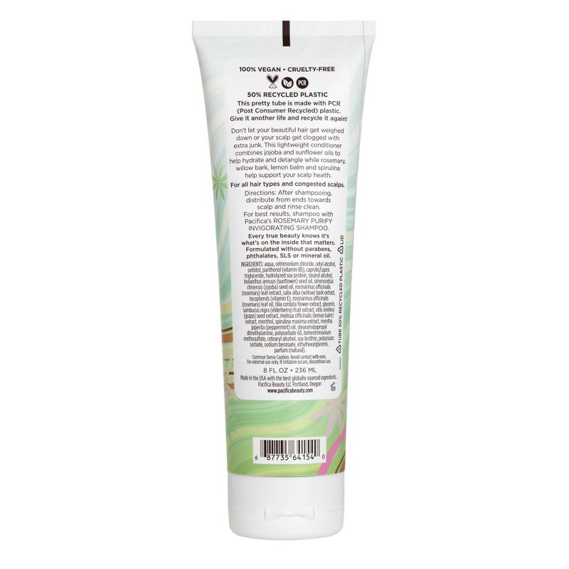 Pacifica Rosemary Purify Conditioner - 8 fl oz
