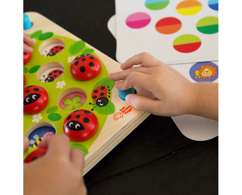  Fat Brain Toys Ladybugs Garden Memory Game FB256-1
