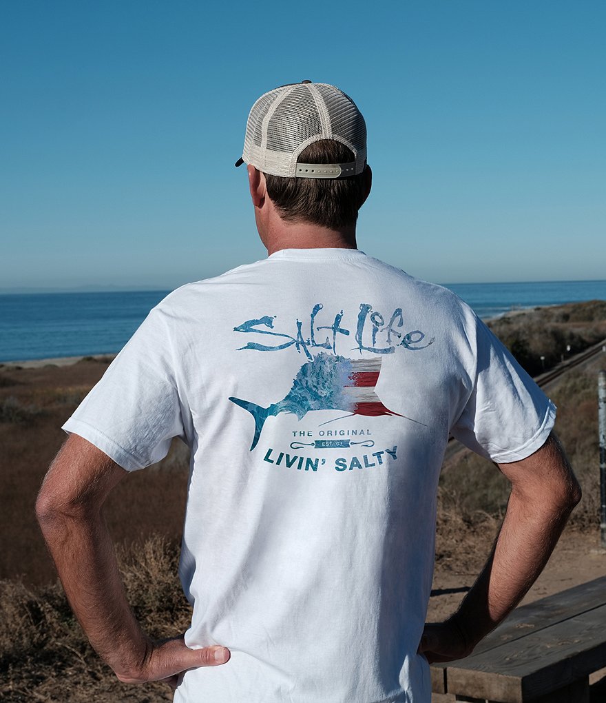 Salt Life Short-Sleeve Amerisail Graphic T-Shirt
