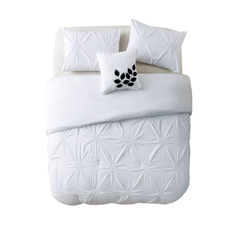 King London Quilt Set White - VCNY Home