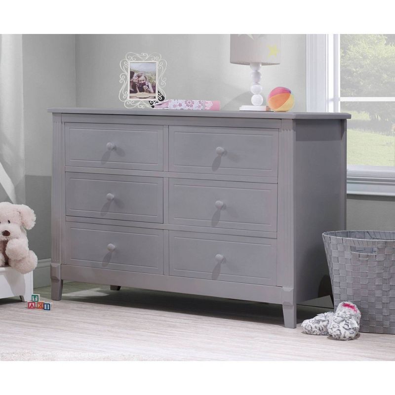 Sorelle Berkley Double Dresser Gray