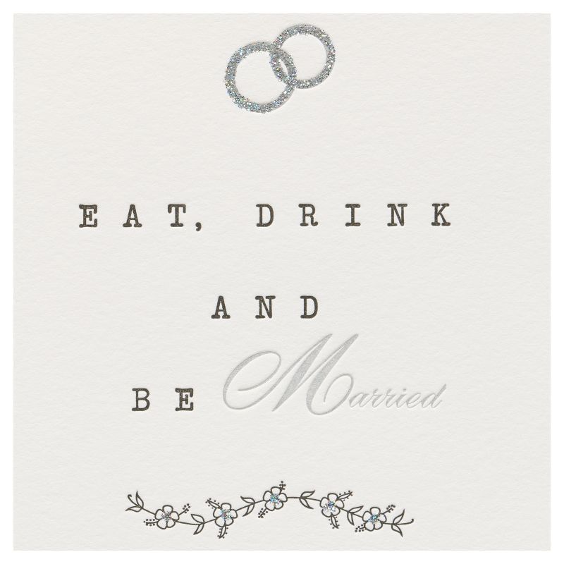 Be Married Wedding Congratulations Card - PAPYRUS