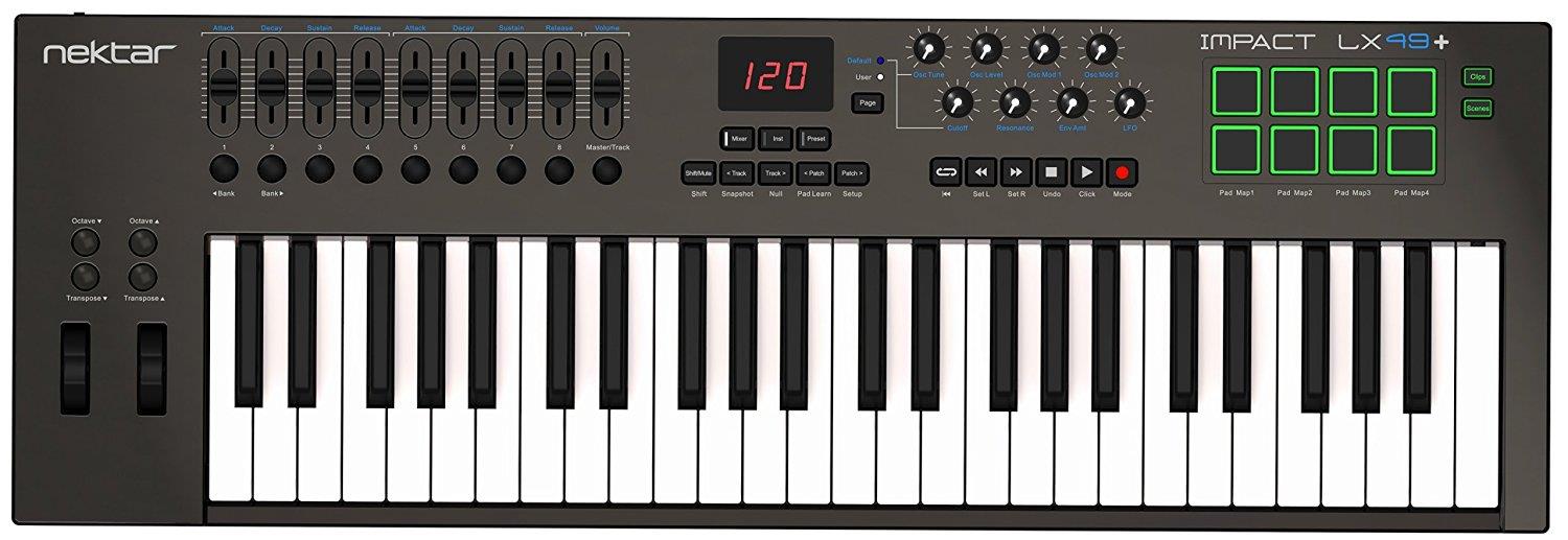Nektar Impact LX49 Keyboard Controller