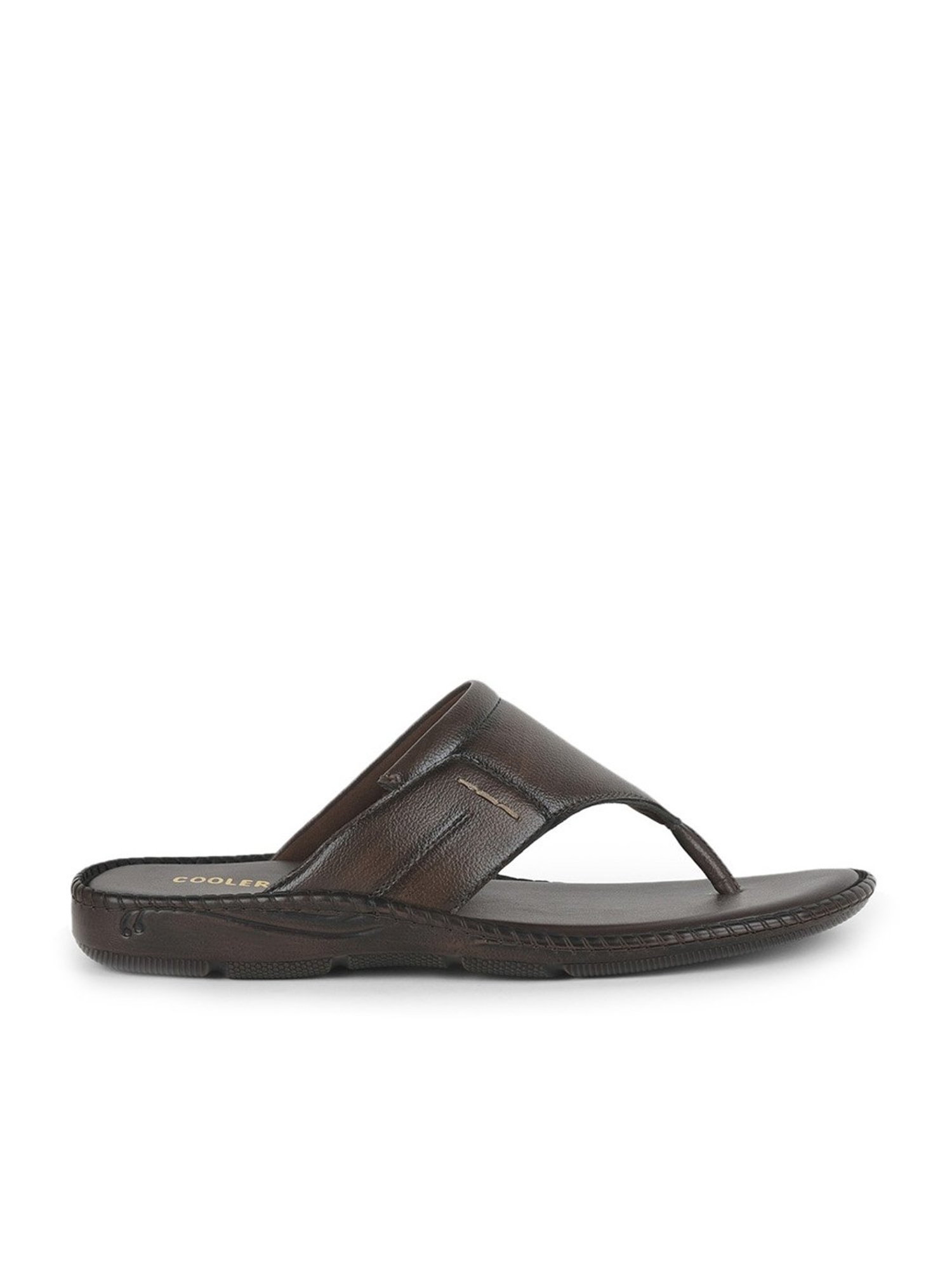 Coolers by Liberty Men's Brown Thong Sandals