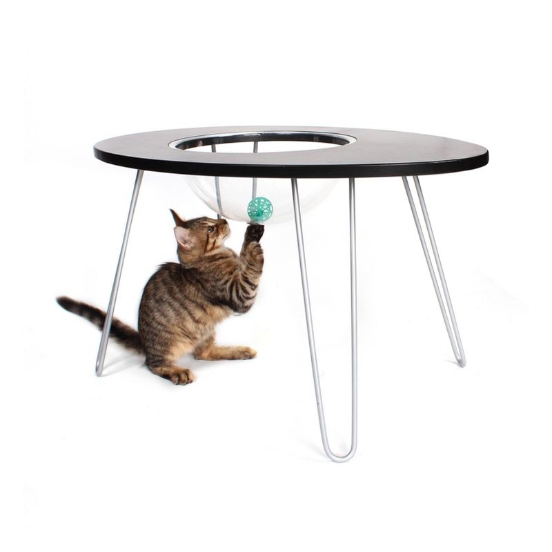 Hauspanther NestEgg Cat Lounge - Black
