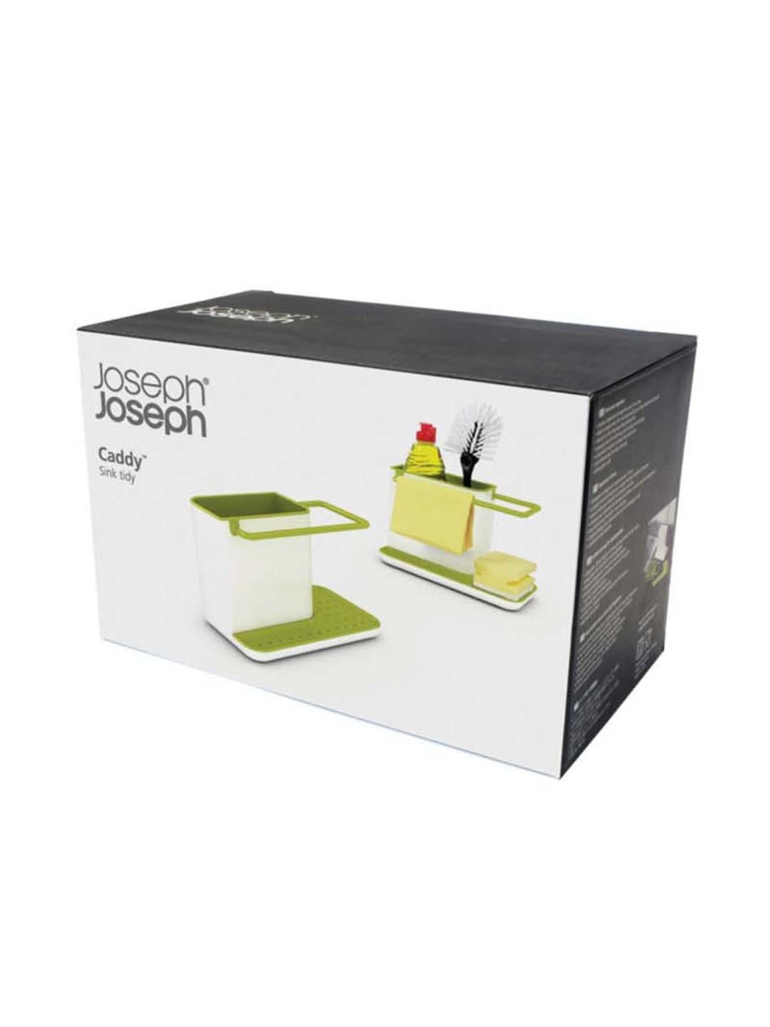 Joseph Joseph Green & White Plastic 21 cm Caddy Sink Tidy - Set of 1
