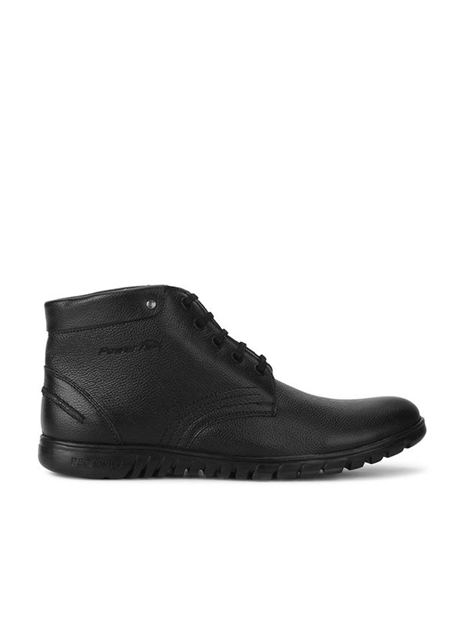 Red Chief Men's Black Derby Boots