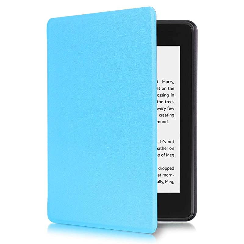 Case for Kindle Paperwhite 10th Gen 2018,Thinnest Light Shell Smart Cover with Auto Wake/Sleep for All-New  Kindle Paperwhite 6 Inch 2018 Release, Tower