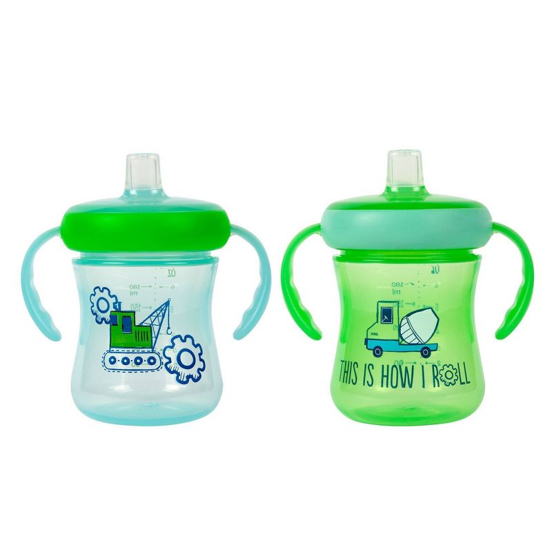 The First Years Soft Spout Trainer 2pk Cup - I'm A Star - 7oz