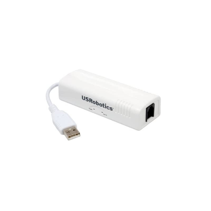 Robotics R5637 56K B Controller DialUp External Fax Modem with Voice