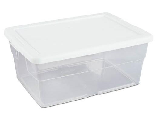 Sterilite 16 Quart Storage Box  16448012 - Pack of 12