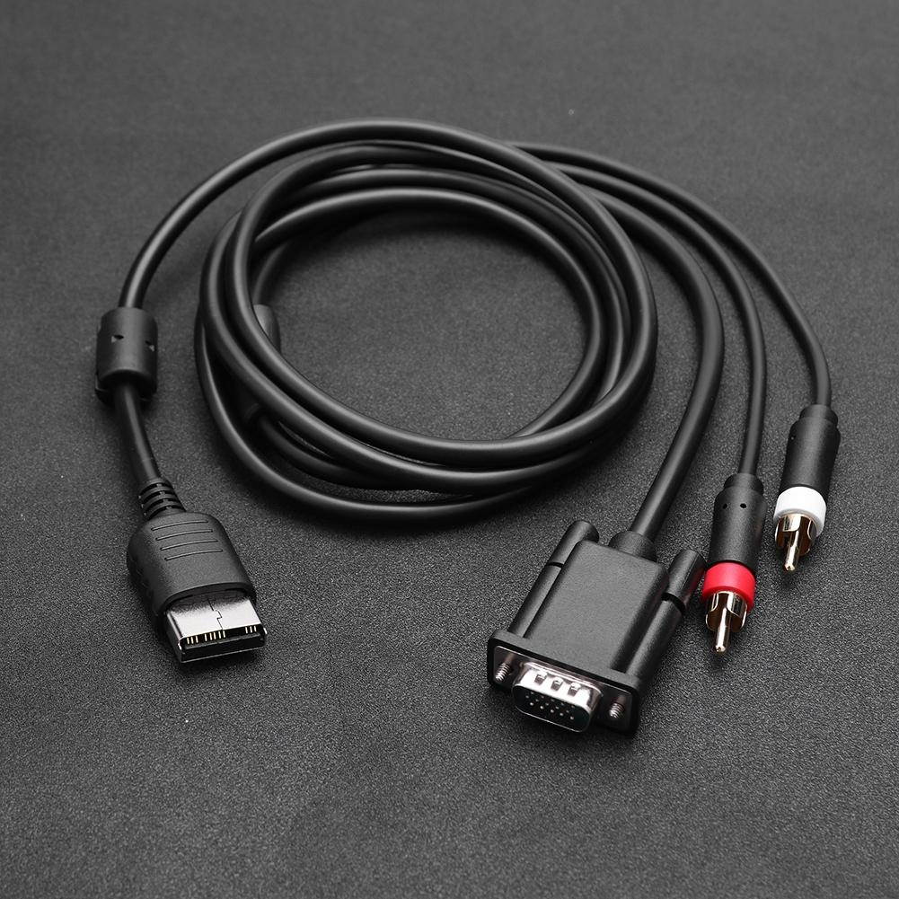 High Definition VGA Cable RCA Sound Adapter HD Box Cable for Sega Dreamcast VGA Cable for SEGA Dreamcast DC high quility