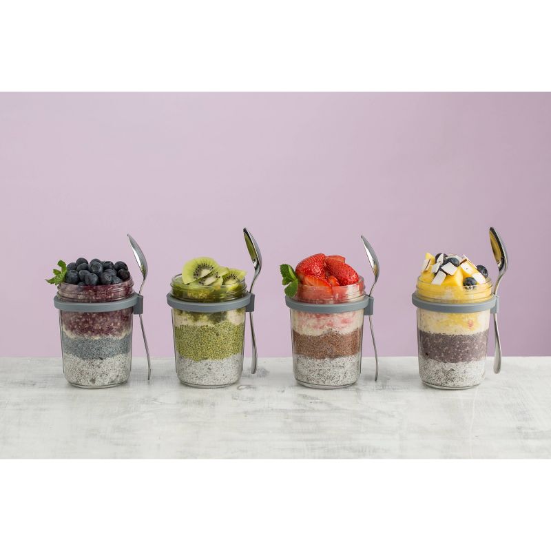 Masontops Pickle Pipe and Pickle Pebble Mason Jar Fermentation Kit - Wide