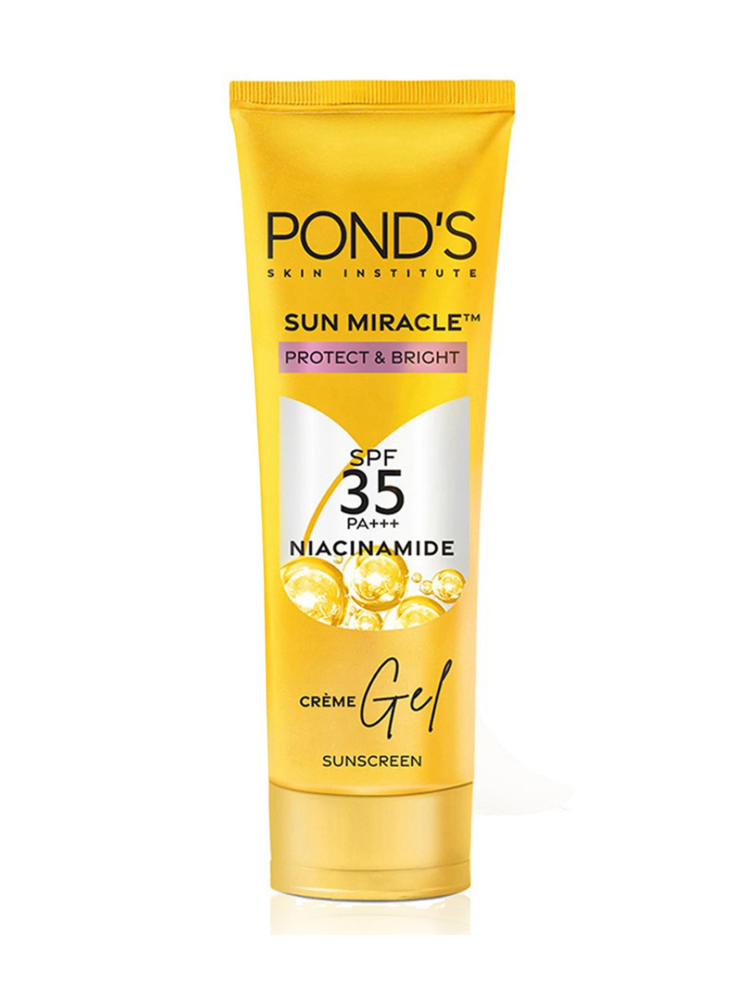 Pond's Sun  Bright SPF 35 PA+++ Creme Gel Sunscreen with Niacinamide - 50 gm