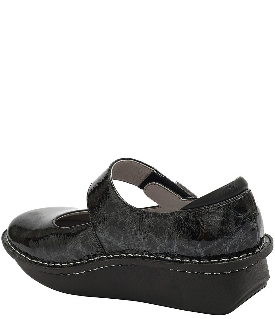 Alegria Paloma Mantle Print Leather Mary Janes