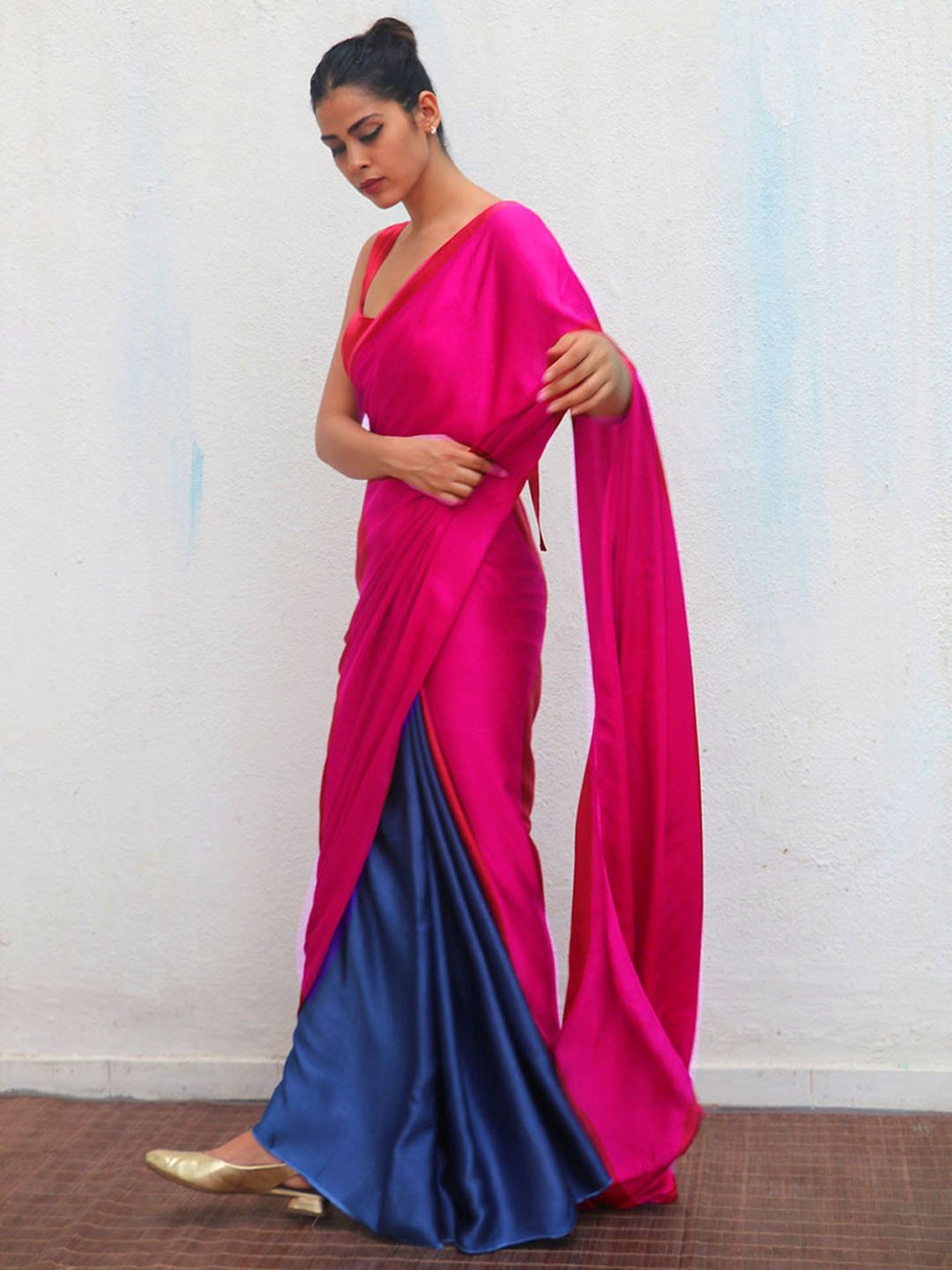 Chidiyaa Shambhavi Modal Silk Saree - SFLAR