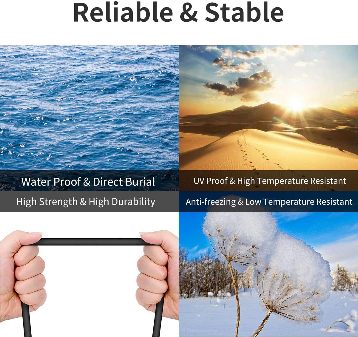 Cat8 Ethernet Cable,Outdoor&Indoor, 50 FT Heavy Duty High Speed 26AWG Cat8 LAN Network Cable 40Gbps, 2000Mhz with Gold Plated RJ45 Connector for router/gaming/Modem,Weatherproof fasrer than cat7 cat6