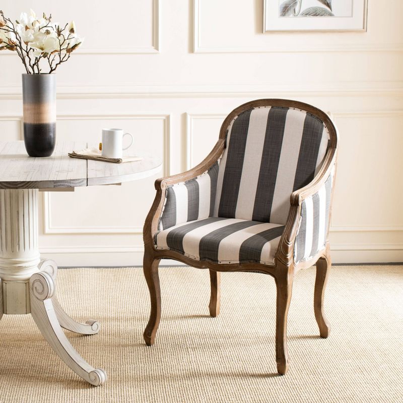 Esther Armchair Gray/White - Safavieh