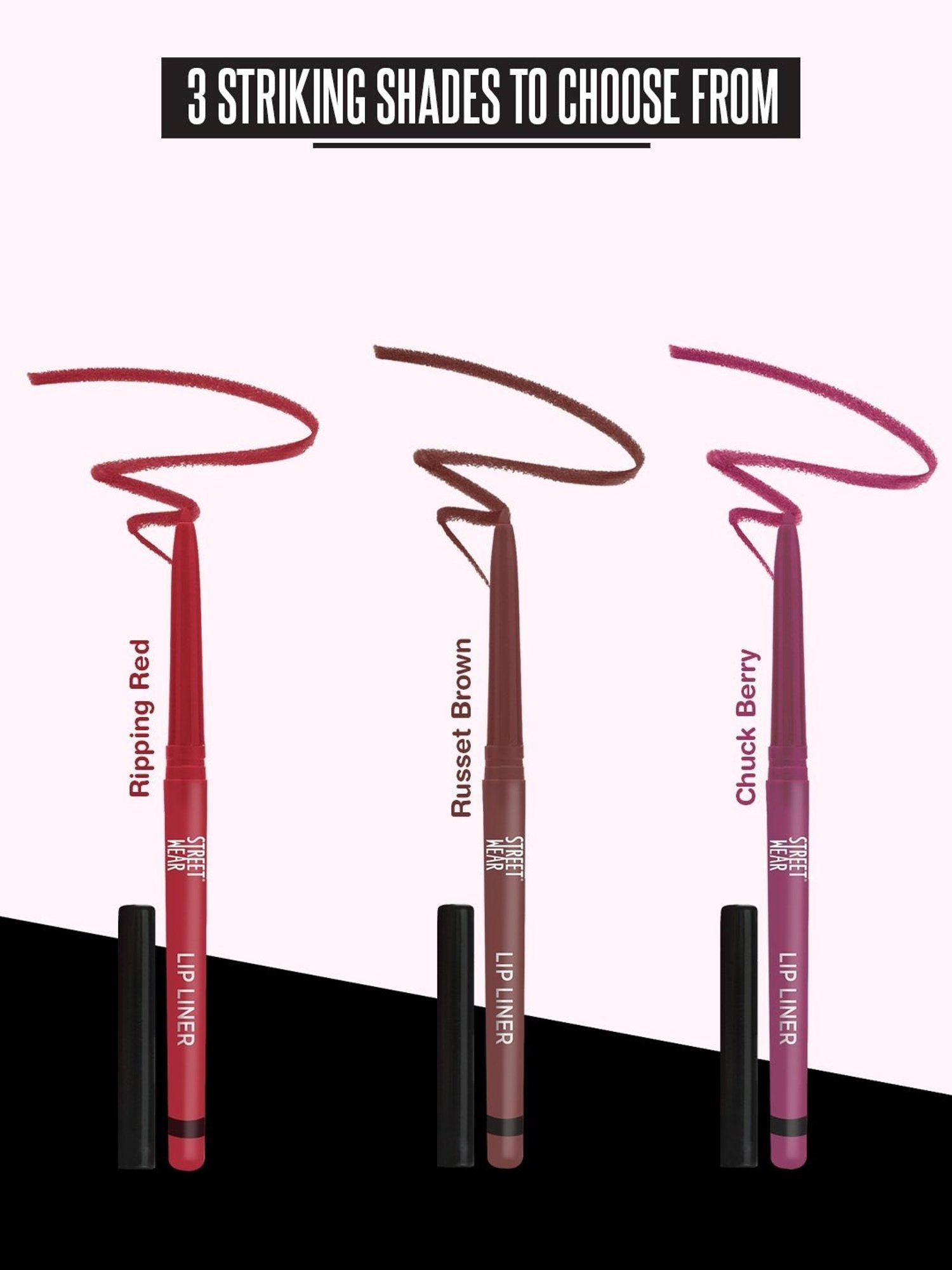 Street Wear Lip Liner Ripping Red - 0.3 gm