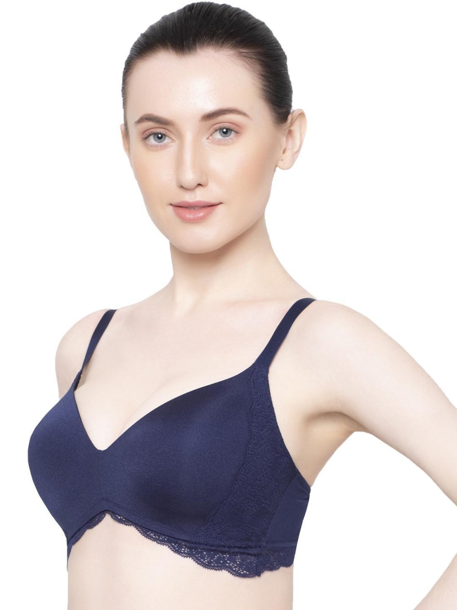 Triumph Navy Padded Bra