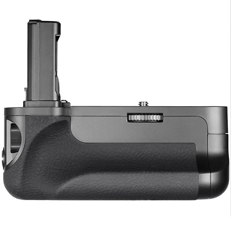 Vertical Battery Grip Replacement for VGC1EM for Sony Alpha A7 A7R A7S DSLR Cameras Compatible with NPFW50 Battery Battery Not Included
