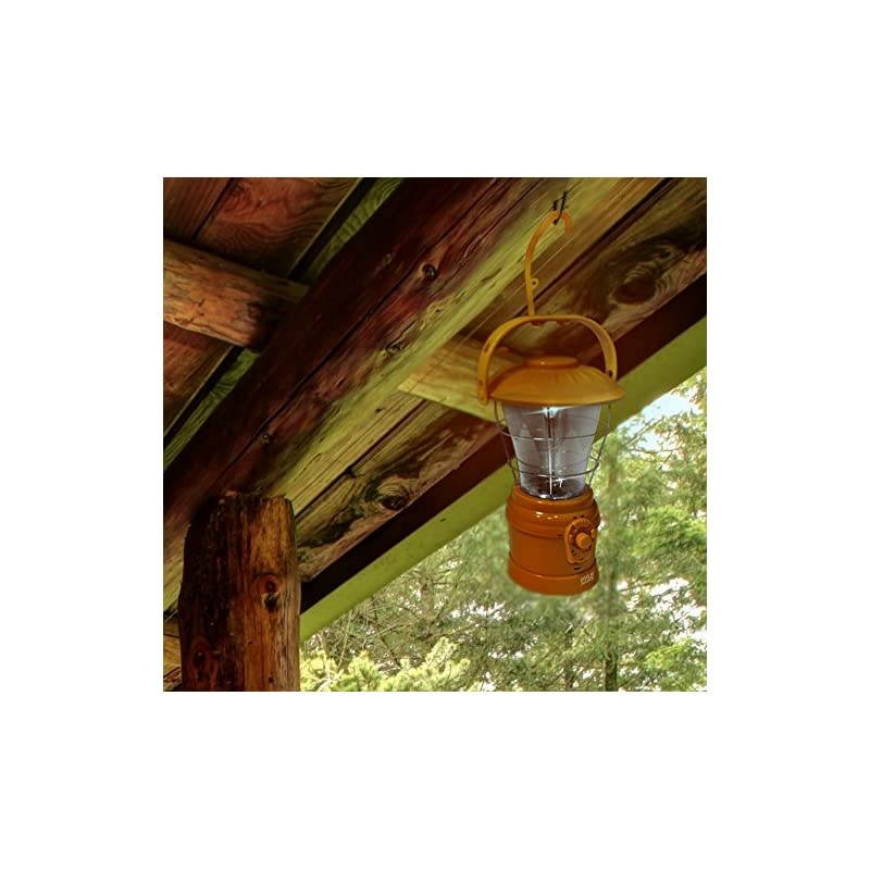 Portable Multifunctional Hand Crank Lantern - Portable Battery Operated Radio Lamp with AM/FM Radio, Speaker, Powered by AA Batteries, Rechargeable Battery, Power Hand Crank Recharger -  PSDNL22YL