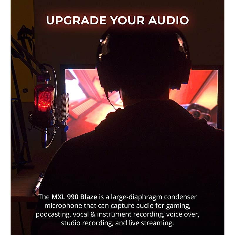 990 Blaze LED Large Diaphragm Cardioid Condenser Microphone