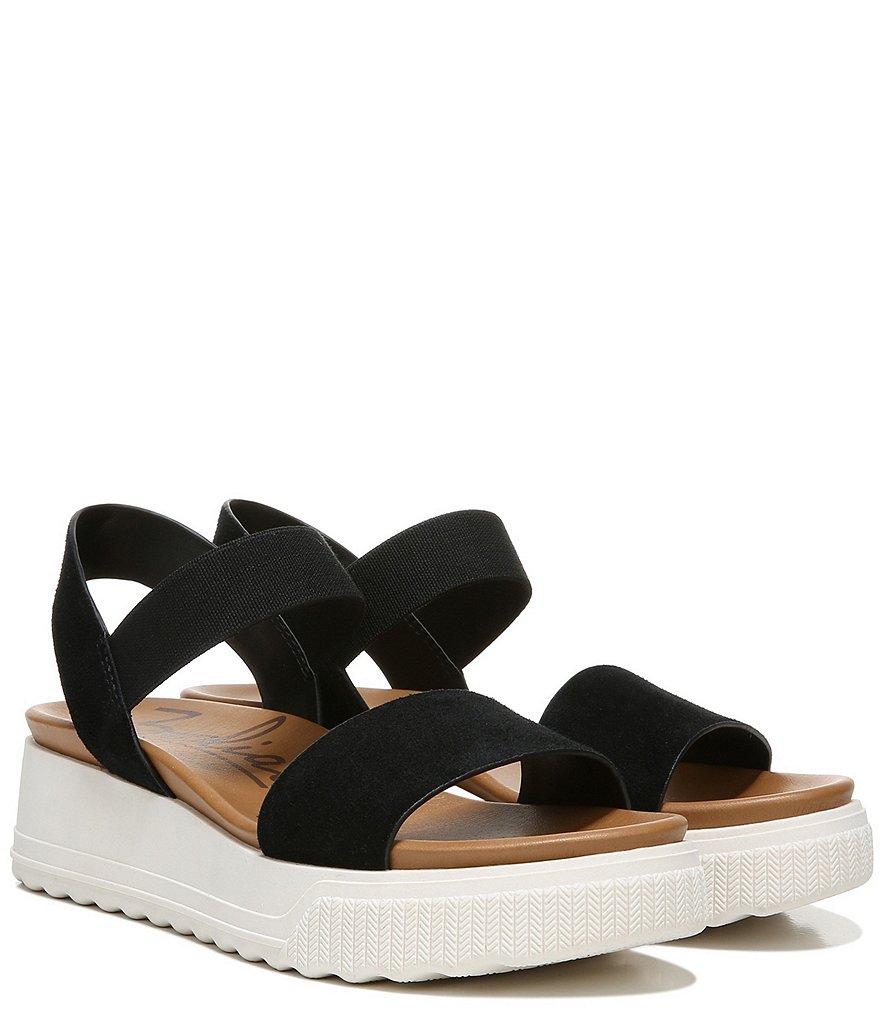 Zodiac Dani Suede Flatform Wedge Sandals