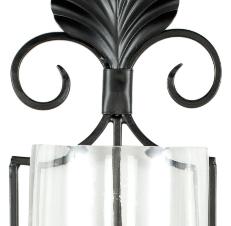 Pillar Sconce - Black - Safavieh