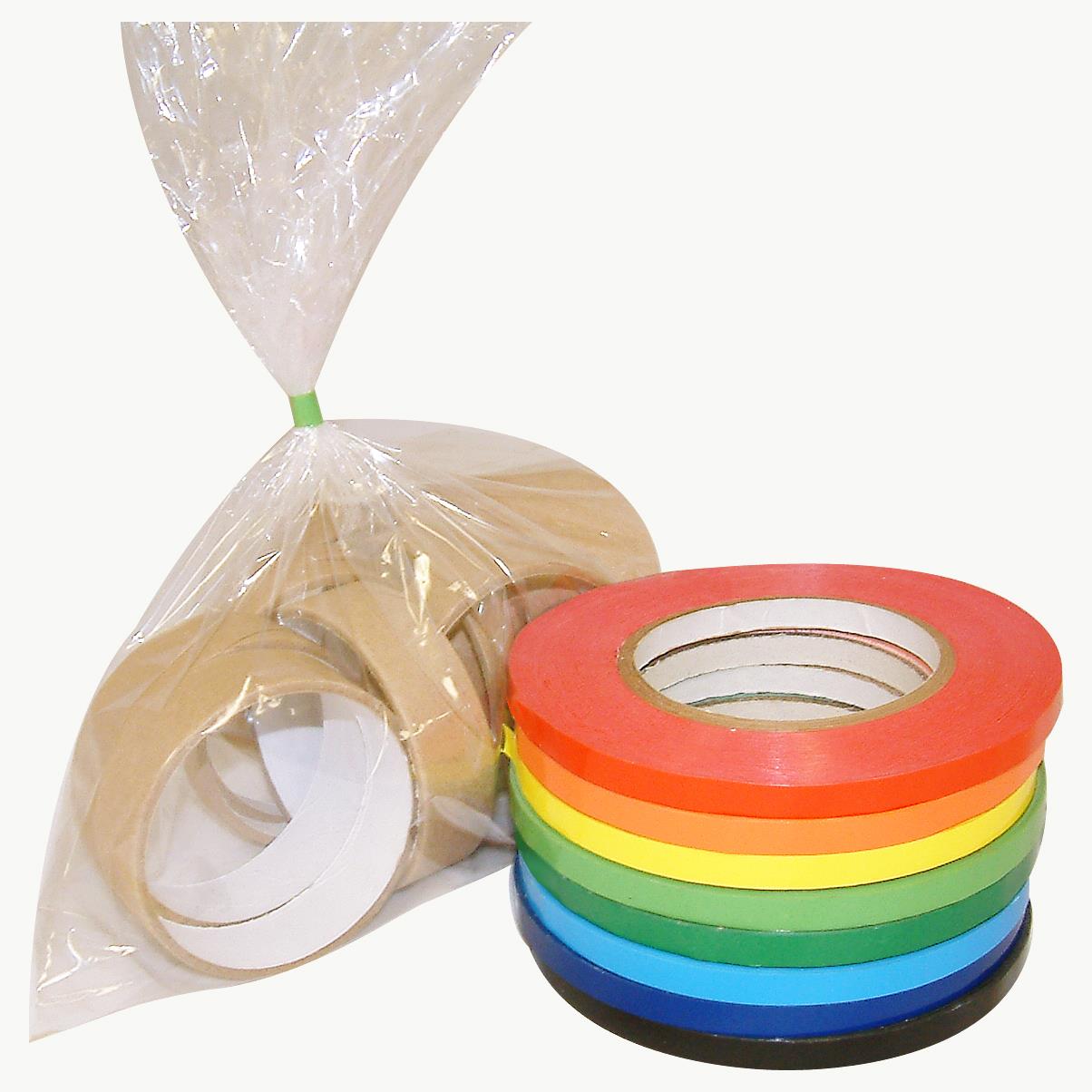JVCC BST-24 Bag Sealing Tape: 3/8 in x 180 yds. (Yellow)