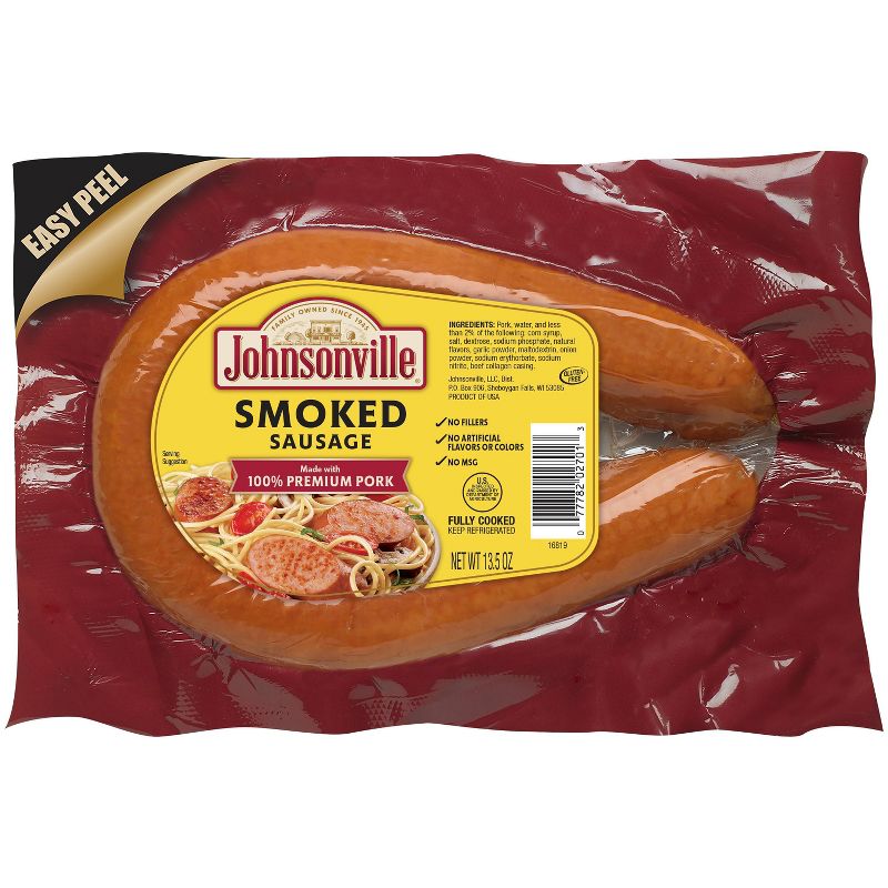 Johnsonville Smoked Sausage Rope - 13.5oz