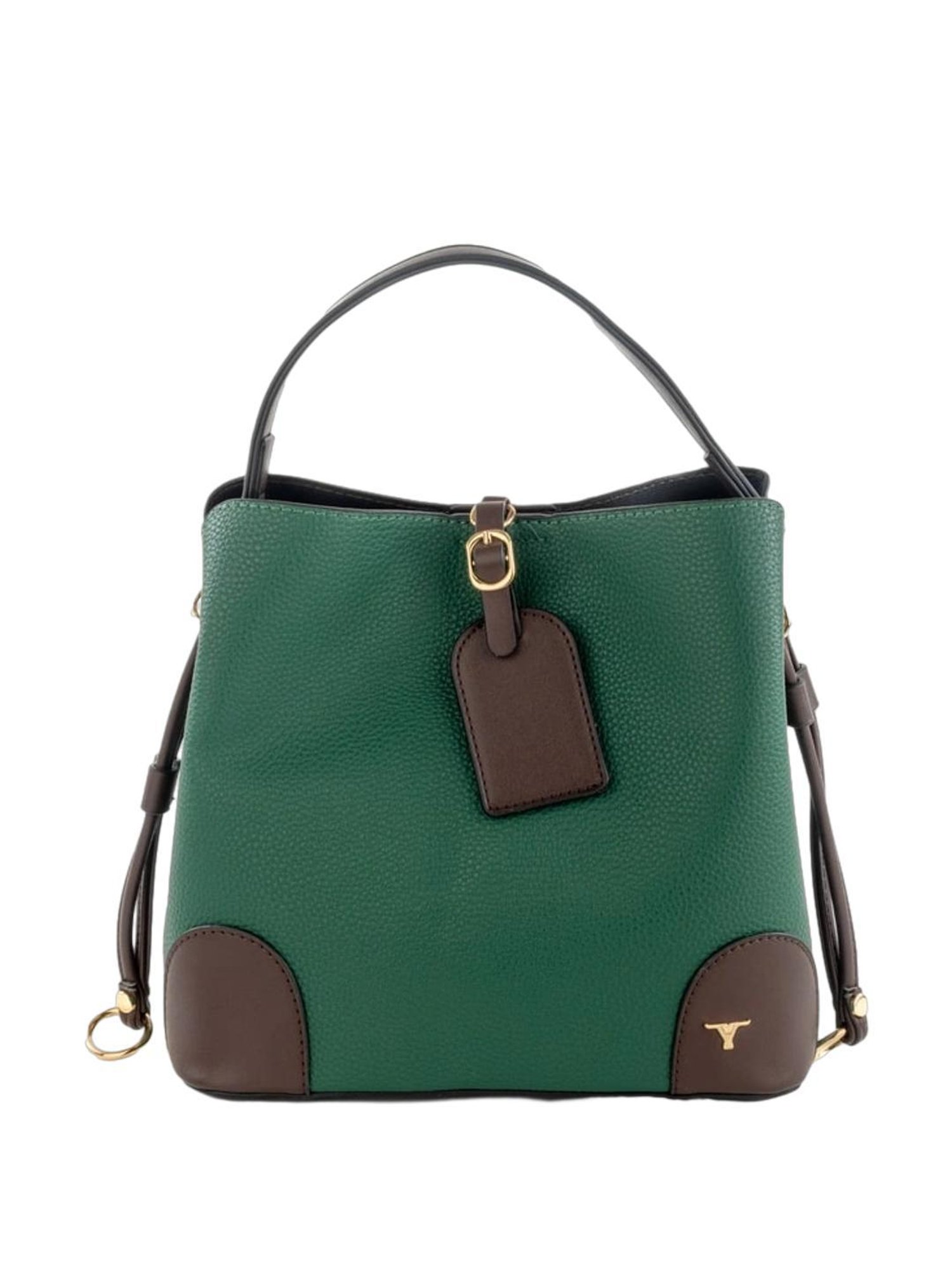 BULCHEE Green Solid Sling Handbag