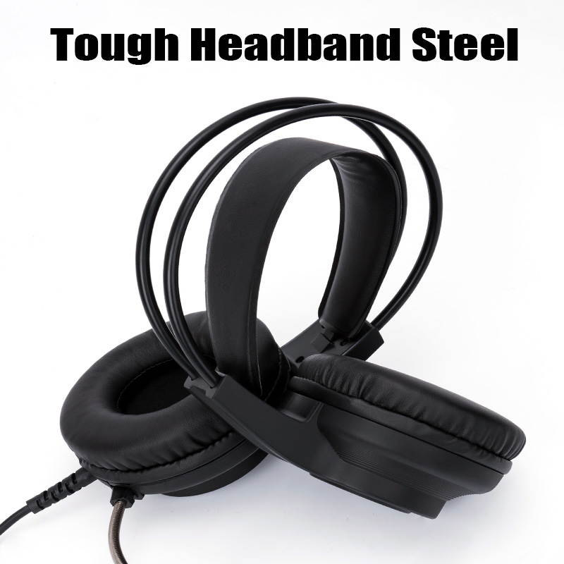 7.1 Stereo Surround Sound Wired Headset USB Game Headset With Mic & LED Noise Cancellation For Desktop Computer Games