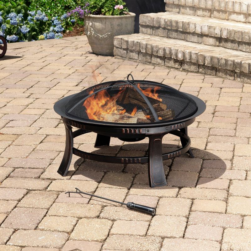 Pleasant Hearth 30" Brant Fire Pit