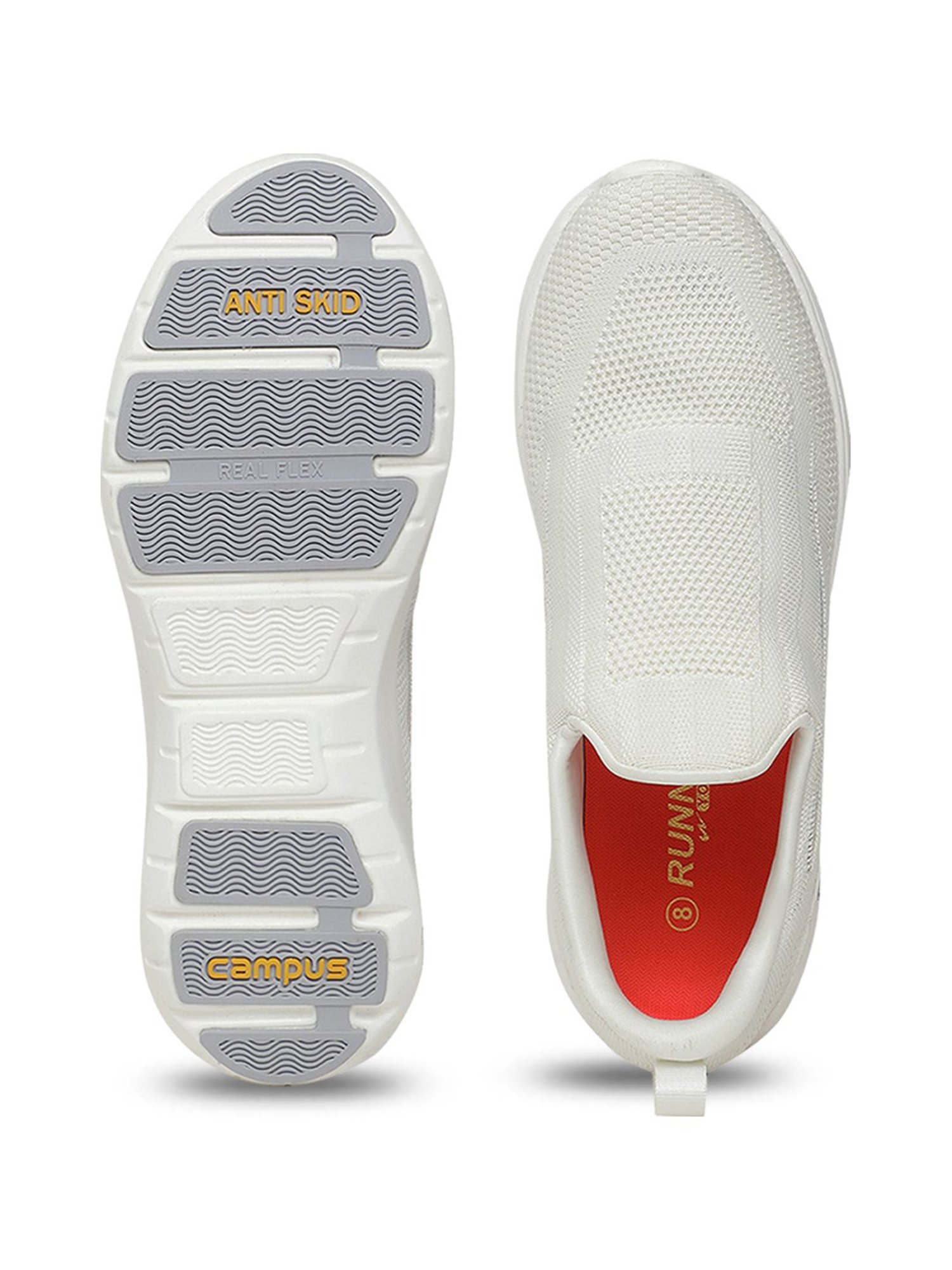 Campus Men's DRAFT Off White Walking Shoes