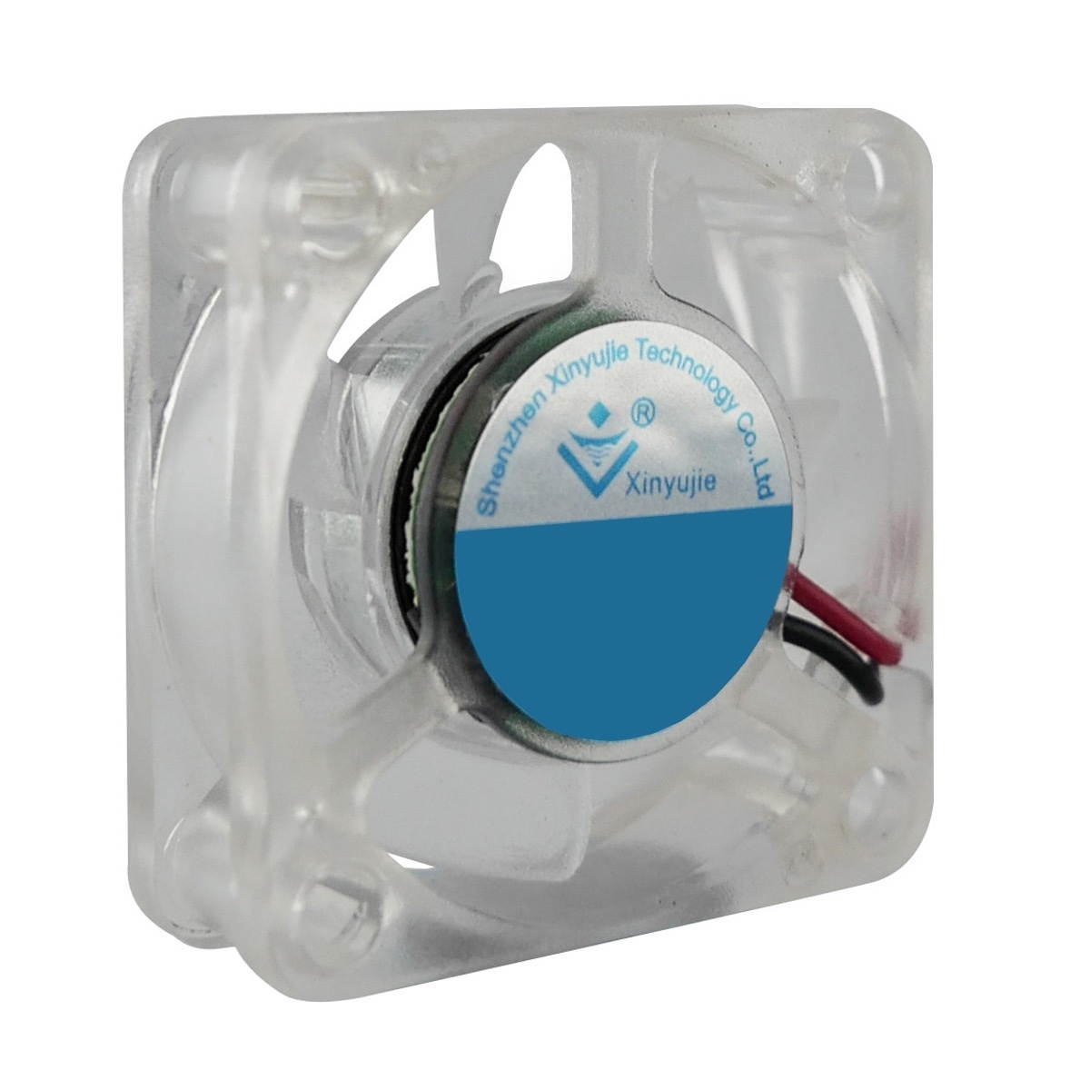 Genuine E3D 24V 30mm DC Fan with Cable - Clear